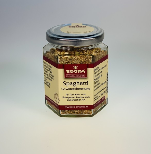 Edora, Spaghetti, Gewürzzubereitung, 85 g/Glas