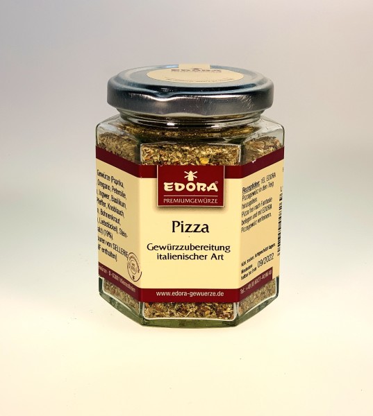 Edora, Pizza Gewürzzubereitung, 75 g/Glas