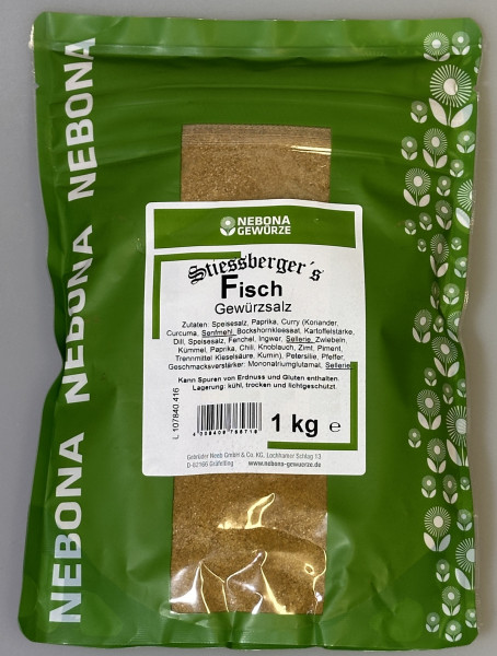 Fisch-Gewürzsalz, Stiessberger, 1 kg