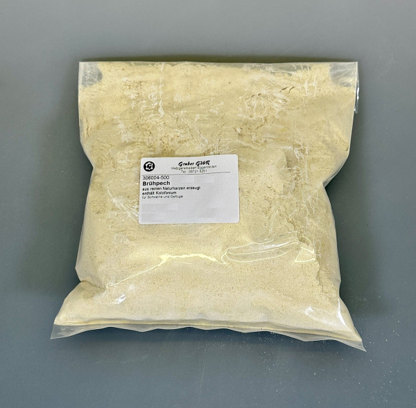 Brühpech 500 g Btl.